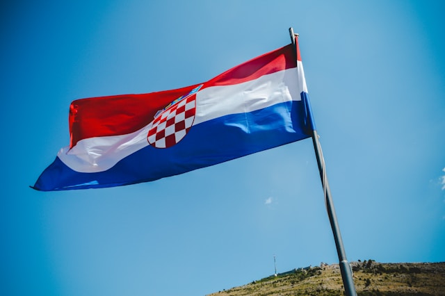 chorvatská vlajka