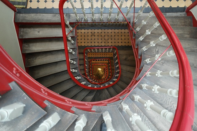 točité schodiště